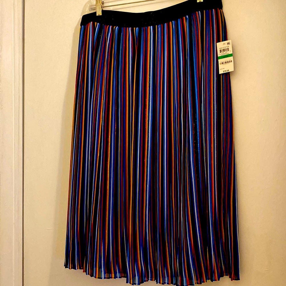 Shimmer Skirt! Semi sparkly! Never worn & gorgeous! Mid calf length.